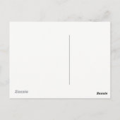 Sweet "Denken Sie an Sie" Tuxedo Kitten Gruß Postkarte (Rückseite)