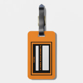 Sweet Designs von Toffie Front und Back No Hassle Gepäckanhänger (Rückseite vertikal)