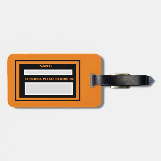 Sweet Designs von Toffie Front und Back No Hassle Gepäckanhänger (Rückseite horizontal)