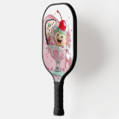 Sweet Dessert Pickleball - Niedliches Eiscreme Son Pickleball Schläger (Links)