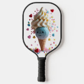 Sweet Dessert Pickleball - Niedliches Eiscreme Son Schläger (Rückseite)