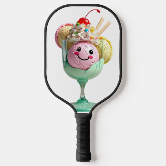 Sweet Dessert Pickleball - Niedliches Eiscreme Son Schläger (Vorderseite)