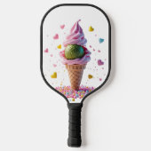 Sweet Dessert Pickleball - Niedliches Eiscreme Son Schläger (Rückseite)