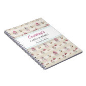 Sweet Dessert Rezept Book Zuhause Cook Notebook Notizblock (Rechte Seite)