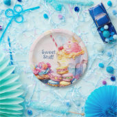 Sweet Dessert-Themed Geburtstagsgeschirr Pappteller (Party)