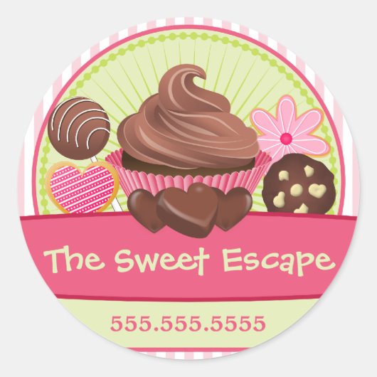 Sweet Desserts Stickers (Vorderseite)
