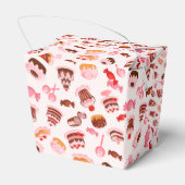 Sweet Desserts Zelt Gefallen Box Geschenkschachtel (Rückseite)