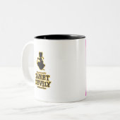 Sweet Devily Zweifarbige Tasse (Vorderseite Links)