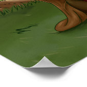 Sweet Dinosaurier Poster (Ecke)