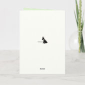 Sweet Dog Card Karte (Rückseite)