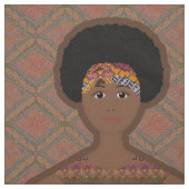 Sweet Doll von meiner dunklen Haut Stoff (Muster)