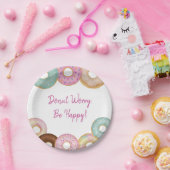 Sweet Donut Birthday | Party für farbige Kinder - Pappteller (Party)