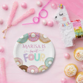 Sweet Donut Birthday | Party für farbige Kinder - Pappteller (Party)