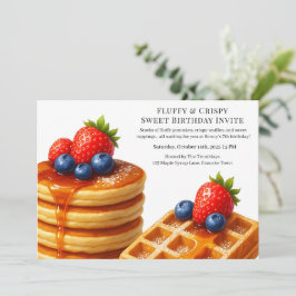 Sweet Donut Brunch | Geburtstagsfeier Einladung