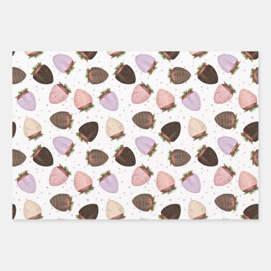 Sweet Donut mit Sprinklen, die Papiertüten aus Spi Geschenkpapier Set (Vorderseite 2)