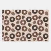 Sweet Donut mit Sprinklen, die Papiertüten aus Spi Geschenkpapier Set (Vorderseite)