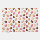 Sweet Donut Pattern Geschirrtuch (Horizontal)