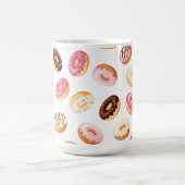 Sweet Donut Pattern Kaffeetasse (Mittel)