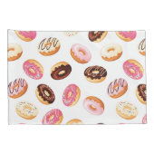 Sweet Donut Pattern Kissenbezug (Rückseite-Rechts)