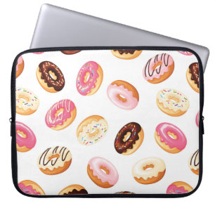Sweet Donut Pattern Laptopschutzhülle