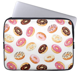 Sweet Donut Pattern Laptopschutzhülle