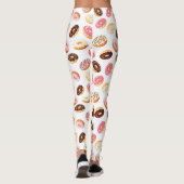 Sweet Donut Pattern Leggings (Rückseite)