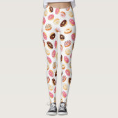 Sweet Donut Pattern Leggings (Vorderseite)