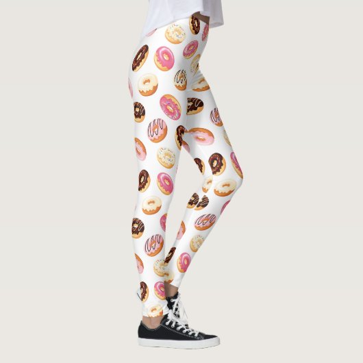 Sweet Donut Pattern Leggings (Rechts)