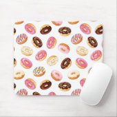 Sweet Donut Pattern Mousepad (Mit Mouse)