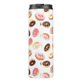 Sweet Donut Pattern Thermosbecher (Rückseite)