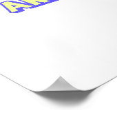 Sweet donut Träume lustig Poster (Ecke)