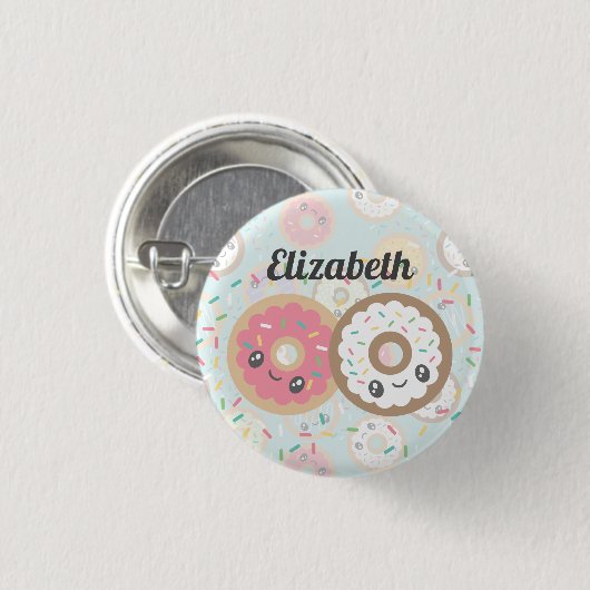 Sweet Donuts Button (Vorne & Hinten)