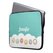 Sweet Donuts Laptopschutzhülle (Vorderseite Links)