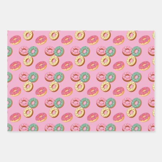 Sweet Donuts Serie Design 10 Geschenkpapier Set (Vorderseite 3)