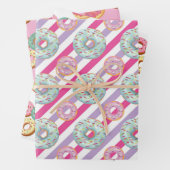 Sweet Donuts Serie Design 10 Geschenkpapier Set (Beispiel)