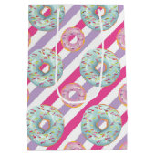Sweet Donuts Serie Design 1 Mittlere Geschenktüte (Rückseite)