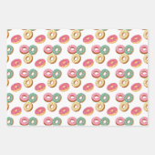 Sweet Donuts Serie Design 3 Geschenkpapier Set (Vorderseite)