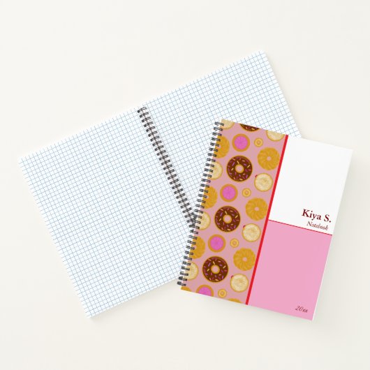 Sweet Donuts Spiral Notebook  Notizblock (Innenseite)