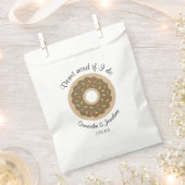 Sweet Donuts Wedding Willkommen Geschenktütchen (Ausgeschnitten)