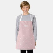 Sweet Dots bearbeitbare Farbe Kid Apron personalis Schürze (Getragen)