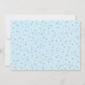 Sweet Doughnut Boy Birthday Foto Vielen Dank Einladung (Rückseite)