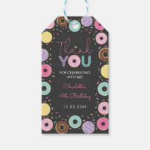 Sweet Doughnut Rainbow Donuts Chalkboard Vielen Da