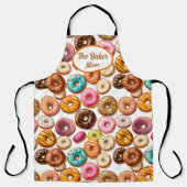 Sweet Doughnut The Baker Man All-over Print-Schürz Schürze (Vorderseite)