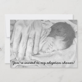 Sweet Dreams Baby, Adoption Dusche Einladung