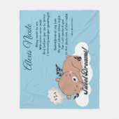 Sweet Dreams Baby Bear Fleecedecke (Vorderseite)
