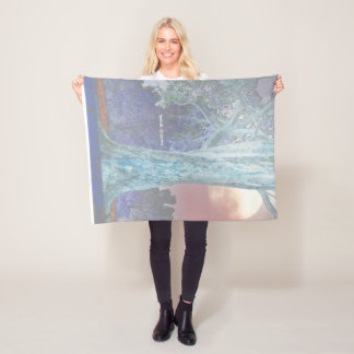 sweet dreams baby blanket. fleecedecke