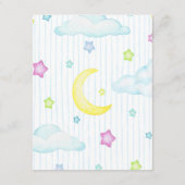 Sweet Dreams Baby Dusche Begleitkarte (Rückseite)