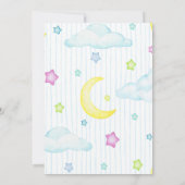 Sweet Dreams Baby Dusche Einladung (Rückseite)