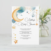 Sweet Dreams Baby Dusche Einladung (Stehend Vorderseite)