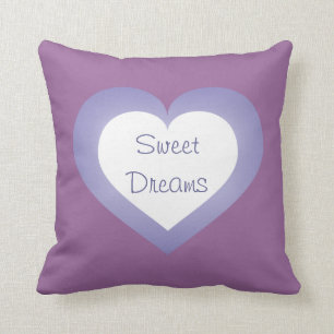 Sweet Dreams Baby Liebe Lavendel Kissen